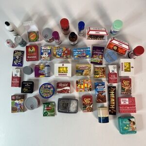 Mini Brands 43 pc Mixed Lot Mix Series‎ Great for Mini Collectors & Doll Houses
